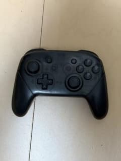 ジャンクNintendo Switch ワイヤレスコントローラー ブラックのサムネイル