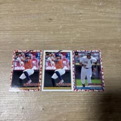 Topps MLBトレーディングレアカード 3枚セットのサムネイル