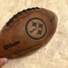 Steelers Wilson アメフト　ミニボールのサムネイル