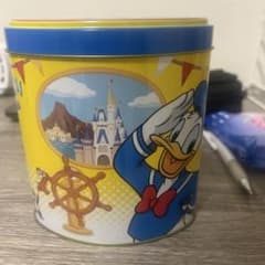 ディズニー ドナルド 空き缶 小物入れのサムネイル