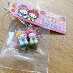 福岡限定 あまおう苺 ご当地キティ 根付け - メルカリ