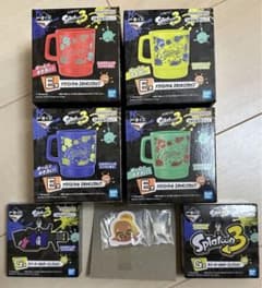 スプラ 一番くじ E賞 G賞 キャラマグネッツのサムネイル