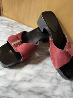 GUCCI グッチ　ハラコサンダルのサムネイル