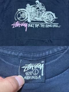 Stussy BUILT FOR THE LONG HAUL Tシャツ Lのサムネイル