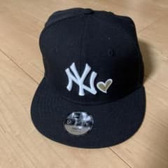 New Era 9FIFTY NYロゴキャップ YOUTH 黒のサムネイル