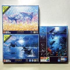 未開封・未使用品・3点セット】ラッセン ジグソーパズル 300ピース