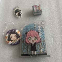 SPY×FAMILY Anya Acrylic Stand Can Badge Set