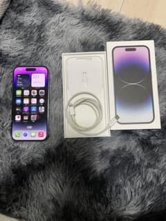 Apple iPhone 14 Pro 256GB ロックなしパープル 本体のサムネイル