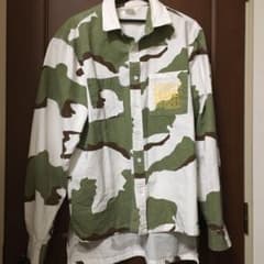 no culture シャツ迷彩　開襟シャツ　古着　メンズ　値下げ可能のサムネイル