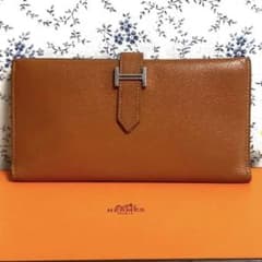 【超美品】正規品☆エルメス ベアン 長財布のサムネイル