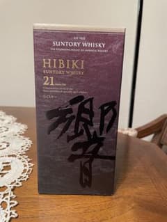 SUNTORY WHISKY HIBIKI 21年 空箱 - メルカリ