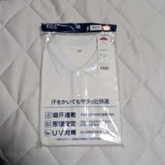 TOPVALU キッズ ポロシャツ 150 ホワイトのサムネイル