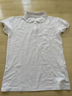 キッズ 半袖ポロシャツ ホワイト 160cmのサムネイル