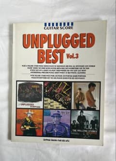 UNPLUGGED BEST Vol.3 アンプラグドベストギタースコアＴＡＢ譜のサムネイル