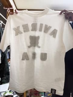 AVIREX USA Tシャツ ホワイト カモフラロゴのサムネイル