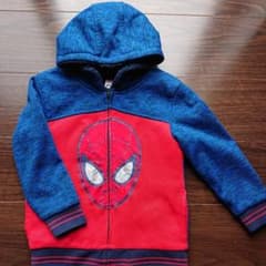 MARVEL SPIDERMAN ジャンパー 110 ※おまとめ値引きします！のサムネイル