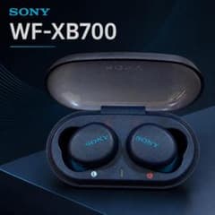 SONY ワイヤレスイヤホン WF-XB700 ブルー - メルカリ