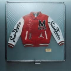 saint michael jordan brand バーシティジャケットL - メルカリ