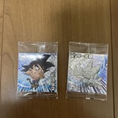 ドラゴンボール超戦士シールウエハース 孫悟空 超一星龍 2枚セット