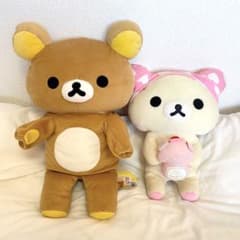 リラックマ 両手でパペット コリラックマ バスタイム ぬいぐるみ XL