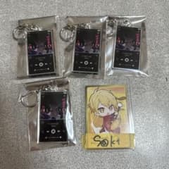 志麻 音楽プレーヤー風キーホルダー4個セットのサムネイル