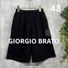 【新品定価3.8万】GIORGIO BRATO ショートパンツ　ブラック　48 新品定価3.8万】GIORGIO BRATO ショートパンツ ブラック 48 - メルカリ
