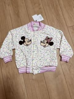 Brand new Mickey and Minnie Mouse jacket/outerwear, size 100, long-sleeved sweatshirt, Disney.