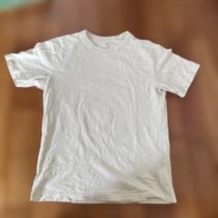 UNIQLO メンズ クルーネックTシャツ ホワイト Mサイズのサムネイル