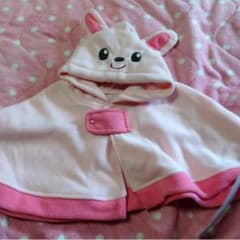 うさちゃんポンチョ^_−☆のサムネイル