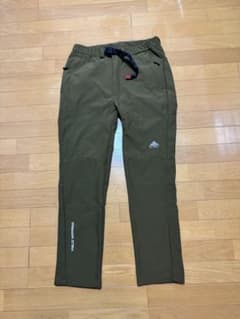 リョービ フィールドメンバー 防風 ストレッチパンツ L カーキ 釣り