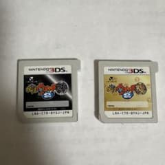 妖怪ウォッチ2 元祖 本家 ニンテンドー3DS ソフト 2本セットのサムネイル