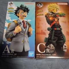 一番くじ 僕のヒーローアカデミア A賞 緑谷出久 C賞 爆豪勝己 - メルカリ