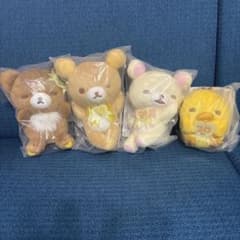 リラックマ　20周年　一番くじ　C賞　ぬいぐるみ　4体セット リラックマ 20周年 一番くじ C賞 ぬいぐるみ 4体セット - メルカリ