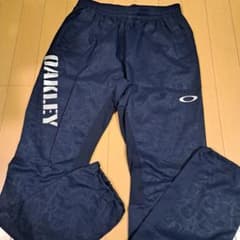 OAKLEY ジャージ パンツ ネイビーのサムネイル