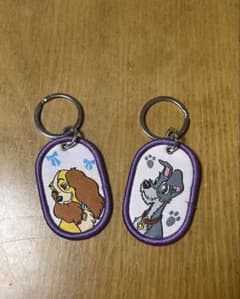 ディズニー セリア タグキーホルダー 2点セットのサムネイル