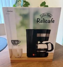 新品•未開封】dretec コーヒーメーカー Relicafe リリカフェ - メルカリ