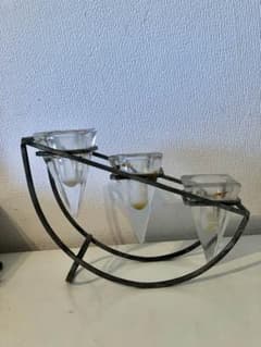 くー ねる さん専用  アンティーク キャンドルホルダーのサムネイル