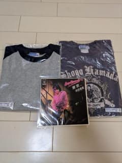 浜田省吾　Tシャツ2枚　レコードサイン入り 浜田省吾 Tシャツ2枚 レコードサイン入り - メルカリ