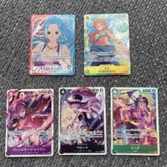ONE PIECE Heroines Editionカード5枚セットのサムネイル