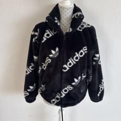 adidas 総柄 フェイクファー ジャケットのサムネイル