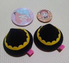 Anya Hair Accessory Hair Clip Halloween Spy Family Bonus Included