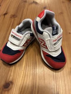 new balance 996 キッズシューズ 赤/ネイビー/白のサムネイル