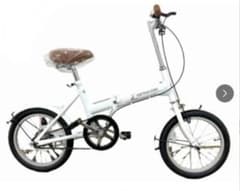 【新古品】CAPTAIN STAG 折りたたみ自転車 ミノーレ 16インチ　白 新古品】CAPTAIN STAG 折りたたみ自転車 ミノーレ 16インチ 白 - メルカリ