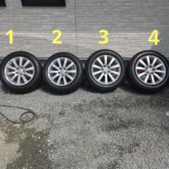 マツダMPV純正ホイール215/60R17　4本のサムネイル
