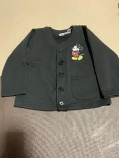 シンデレラさん専用❗️ミッキーカーディガン 90のサムネイル