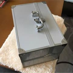 くま様専用、ネイル用品収納アルミボックス＆パウダーのサムネイル