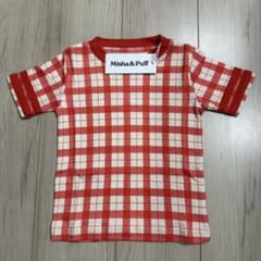 Misha&Puff Rec Tee 4y 赤チェック Misha&Puff Rec Tee 4y 赤チェック - メルカリ