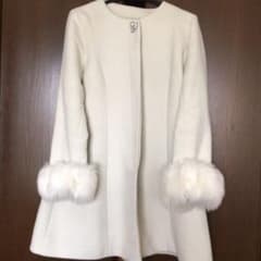 ダズリン dazzlin ノーカラーコート 白 量産のサムネイル