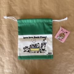 内藤ルネ　RUNE パンダ 巾着袋のサムネイル