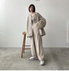 clane REVERSIBLE MILITARY BOA JACKETのサムネイル